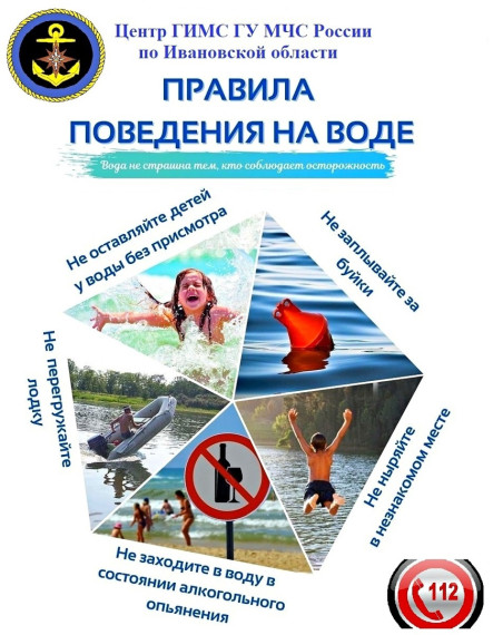 безопасность на воде.